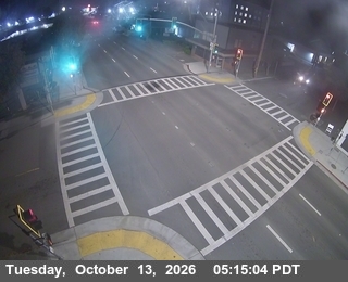 US-101: Eureka / 5th&L - Looking North