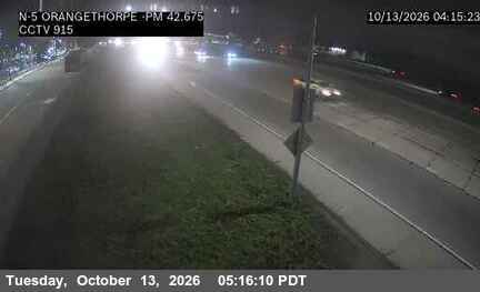 I-5 : (915) NB at Orangethorpe