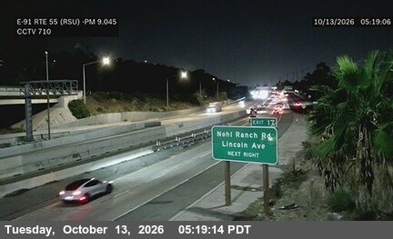 SR-91 : (710) RTE 55 (RSU pole)