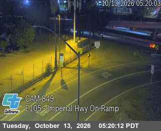 I-105 : (849) IMPERIAL HWY ON-RAMP