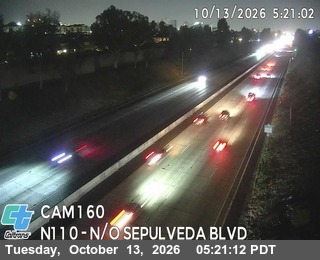 I-110 : (160) N/O Sepulveda Blvd