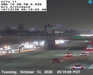 I-10 : (11) w/o Archibald Ave.