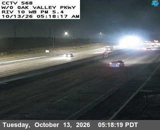 I-10 : (568) W/O Oak Valley Pkway
