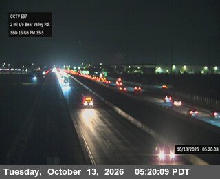 I-15 : (597) 2 mi s/o Bear Valley Rd.