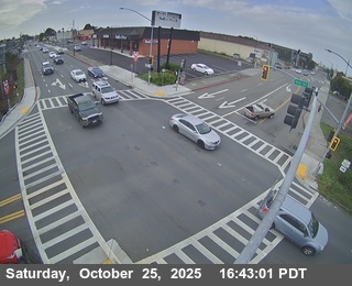 US-101: Eureka / 5th & V - Looking South