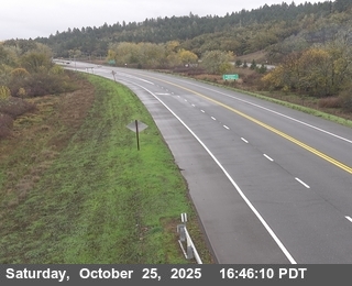 US-101: North Willits Bypass - Looking South (C008)
