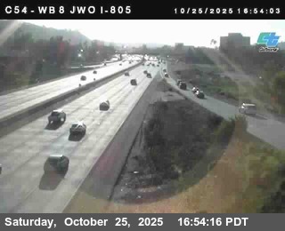 (C 054) I-8 : Just West Of I-805