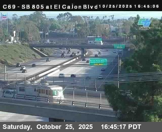 (C069) I-805 : El Cajon Boulevard (On Ramp)