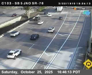 (C 103) I-5 : Just North Of SR-76