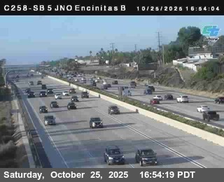 (C258) I-5 : SB Just North of Encinitas Bottom