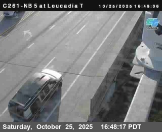 (C261) I-5 : NB at Leucadia Top
