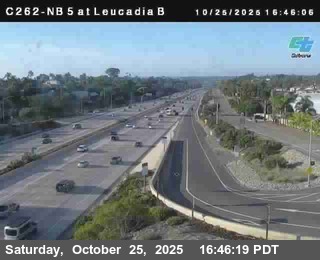 (C262) I-5 : NB at Leucadia Bottom