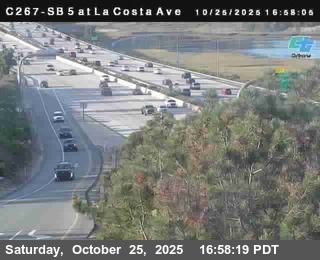 (C267) I-5 : SB at La Costa Avenue