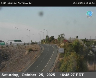 (C293) NB 125: at Otay Mesa Rd.