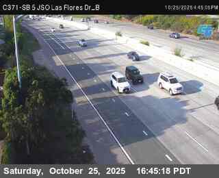 (C371) I-5: SB 5 JSO Las Flores Dr B