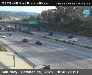 (C378) I-5: NB 5 at Birmingham
