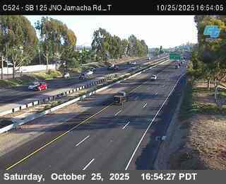 (C524) I-125: SB NO Jamacha Rd - T