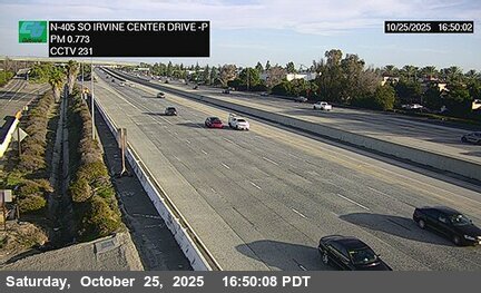 I-405 : (231) South of Irvine Center Drive