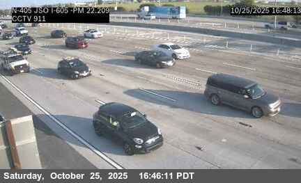 I-405: (911)  NB JSO I-605