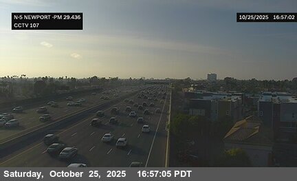 I-5 : (107) South of Newport Avenue