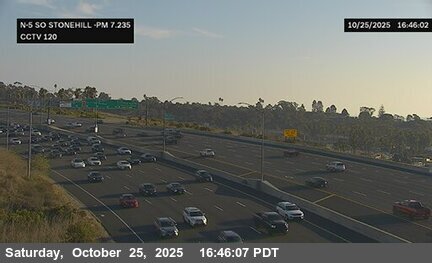I-5 : (120) South of Stonehill