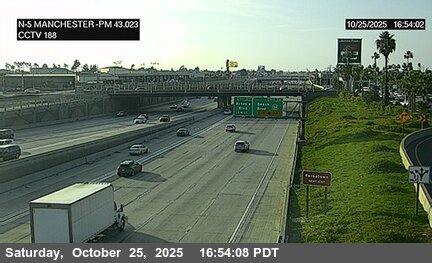 I-5 : (188) Manchester Avenue (South of Stanton)