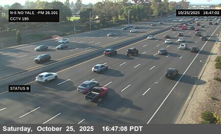 I-5 : (195) North of Yale Avenue