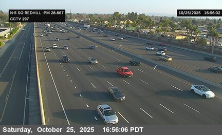 I-5 : (197) South of Redhill Avenue