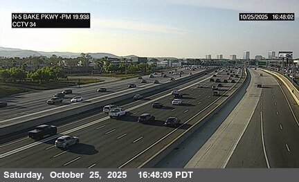 I-5 : (34) Bake Parkway (Lake Forest)