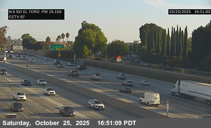 I-5 : (97) North of El Toro (Carlota)