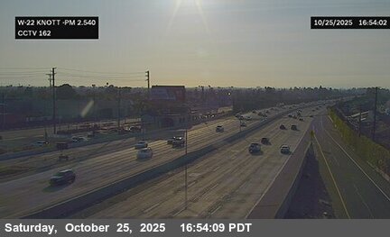 SR-22 : (162) Westbound Knott Avenue