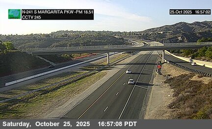 SR-241 : (245) North of Santa Margarita Parkway Undercross