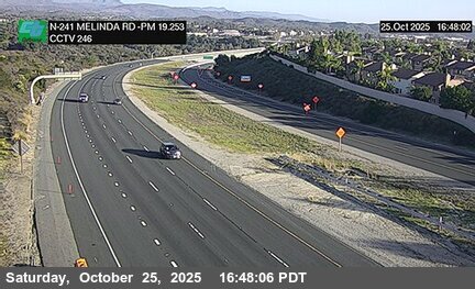 SR-241 : (246) 30 Meters South of Melinda Road Undercross