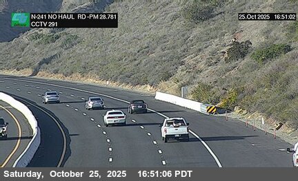 SR-241 : (291) 180 Meters NO Haul Road