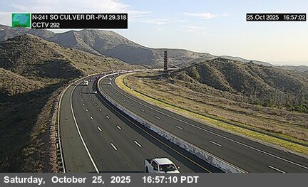 SR-241 : (292) 500 Meters South of South Culver Drive