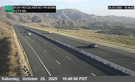 SR-241 : (293) 400 Meters North of South Culver Drive
