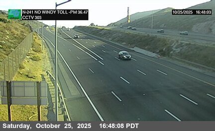 SR-241 : (303) 600 Meters North of Windy Toll Plaza