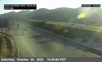 SR-241 : (305) 2300 Meters North of Windy WUC Ridge Toll Plaza