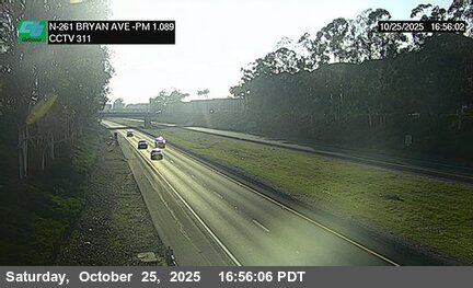 SR-261 : (311) 100 Meters South of Bryan Avenue Overcross