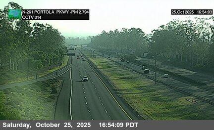SR-261 : (314) 80 Meters South of Portola Parkway (West) Overcross