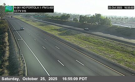 SR-261 : (315) 940 Meters North of Portola Parkway (West) Overcross
