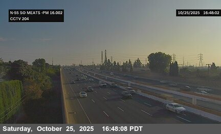 SR-55 : (204) South of Meats Avenue