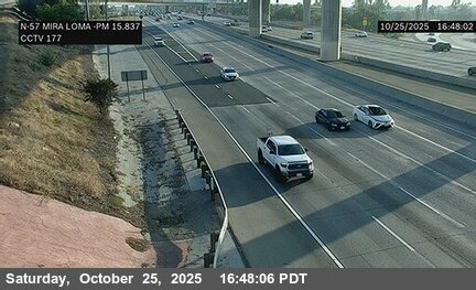 SR-57 : (177) South of Miraloma Overcross
