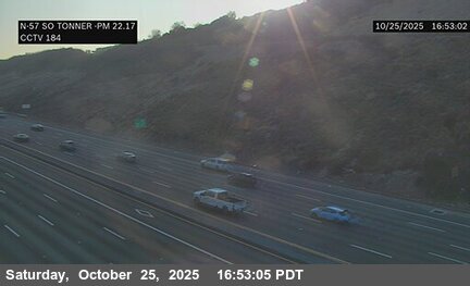 SR-57 : (184) South of Tonner Canyon Road