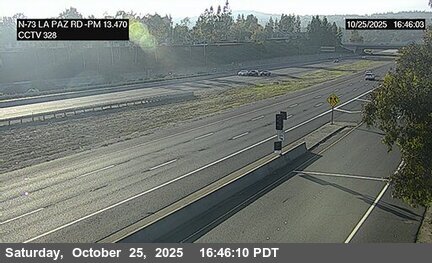 SR-73 : (328) North of La Paz Road Undercross