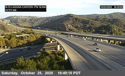 SR-73 : (336) North of Laguna Canyon Road Undercross A