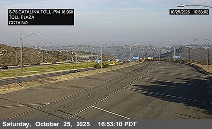 SR-73 : (340) Catalina View Toll Plaza