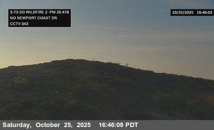 SR-73 : (343) North of Newport Coast Drive