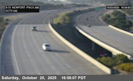 SR-73 : (345) South of Newport Coast Drive B
