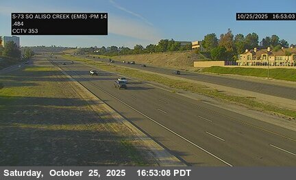 SR-73 : (353) SOF Aliso Creek Road